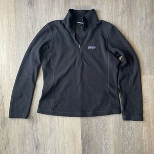 Patagonia black fleece size small